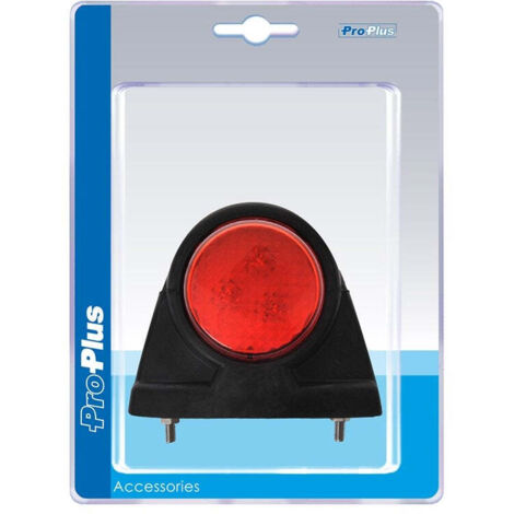 Umrissleuchte 1224v rotwei 101x82mm led im blister