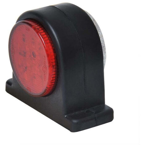 Umrissleuchte rot/weiß 68x62mm 8LED