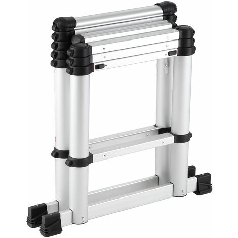 Umwandelbare Teleskopleiter 1.75m PRO - Argent