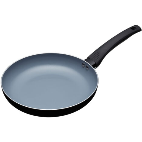 Umweltfreundliche Bratpfanne MasterClass de Ceramic Non-Stick Chemical-Free Induction Cooktop Ready, Aluminium / Eisen, Schwarz / Blau, 24 cm