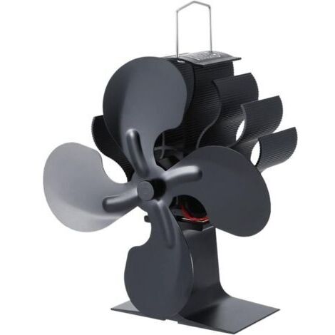 Umweltfreundlicher 4-Blatt-Ventilator für Herdplatten, Aromatherapie-Heizgeräte, leise, hocheffizient