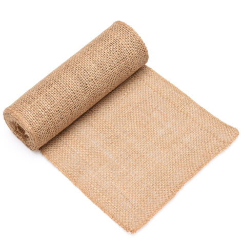 Umweltfreundlicher Naturleinenstoff – Jute-Canvas für umweltfreundliche Dekorationen und Pflanzenschutz