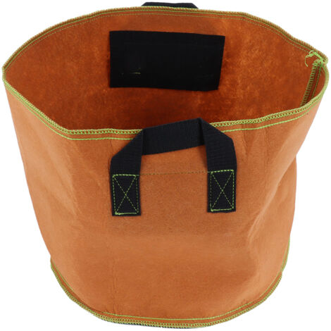 Umweltfreundlicher, strapazierfähiger Pflanzsack aus Vliesstoff für Setzlinge und Pflanzen, 35 x 28 cm, 7 Gallonen, Gartenhelfer