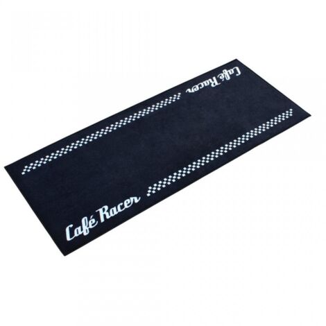 Umweltmatte für Motorrad biketek garage mat café racer schwarz