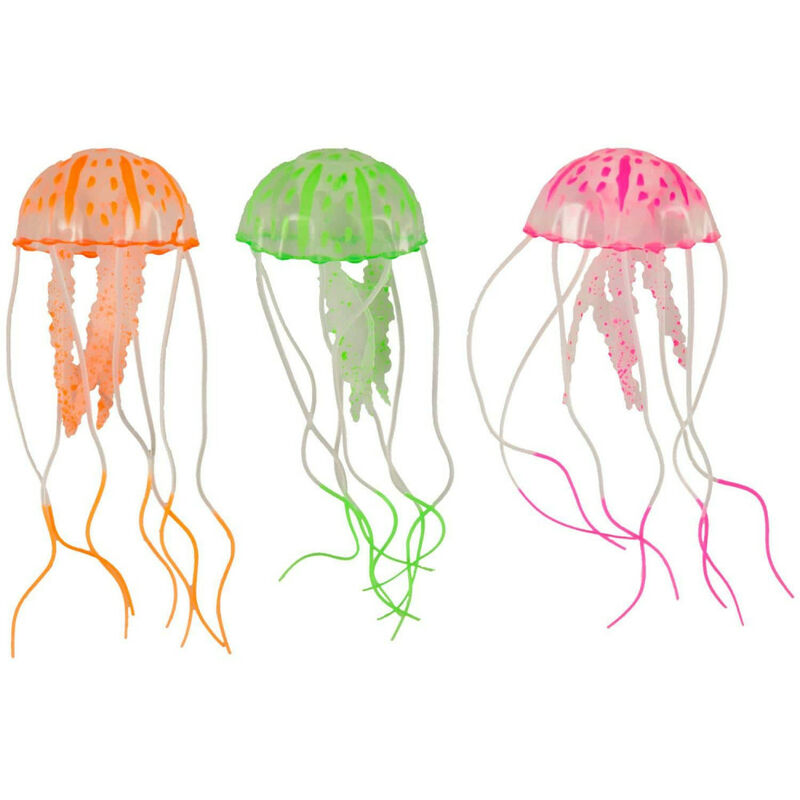 

Un acuario fluorescente Medusa de 5 x 15 cm
