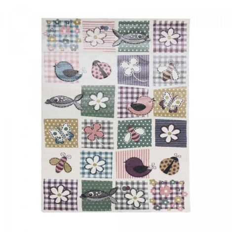 UN AMOUR DE TAPIS WENTONE ANIMAUX cm Tapis enfant Tapis Chambre Tapis Rectangulaire Tapis Multicolore