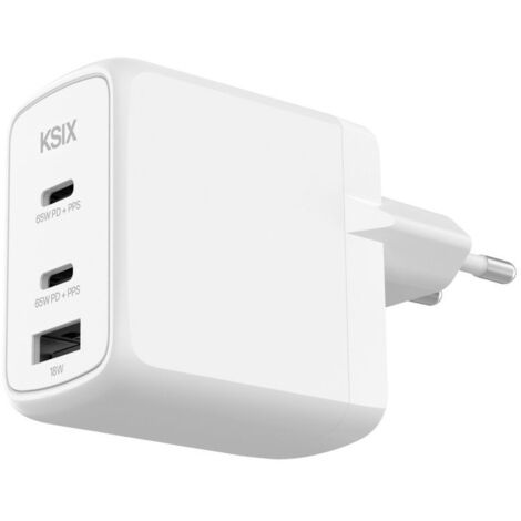 Un cargador potente y versátil para todos tus dispositivos: la solución perfecta para cargar de manera rápida y eficiente desde un solo adaptador. Con