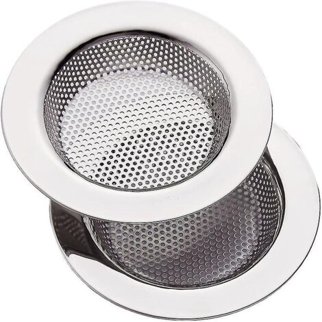 un Diamtre Extrieur 112 Mm / 4,4 Pouces(grande Taille) Filtre Vier Cuisine, Filtre  Vier En Acier Inoxydable, Grille Pour Evier Cuisine, Plus Pais
