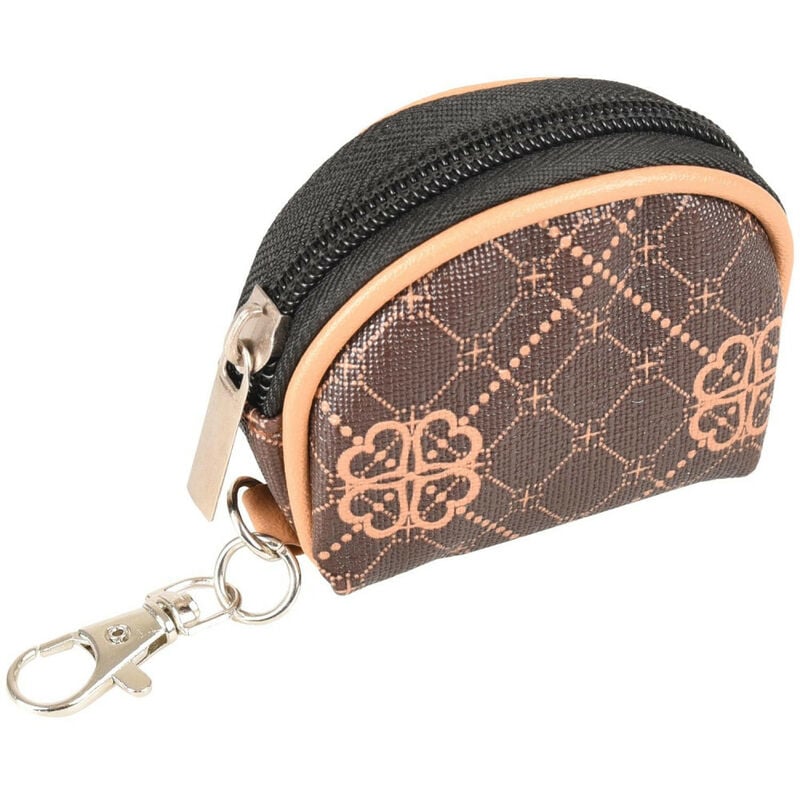 

Un dispensador de bolsas Vito conni marrón de 8 x 6 x 3 cm