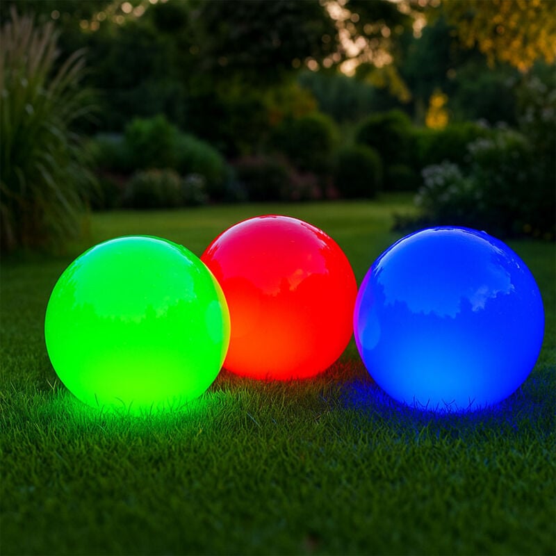 Lampe d'extérieur, lumière d'ambiance, lampe de jardin, boule lumineuse, lampe d'extérieur, piscine lumineuse décorative, résistant aux intempéries,