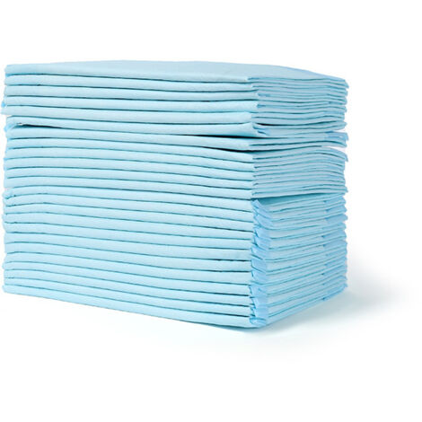 Un ensemble de 100 protections contre les crottes de chien, anti-déversement, surface à séchage rapide, 33 cm 45 cm pour chiens et chiots