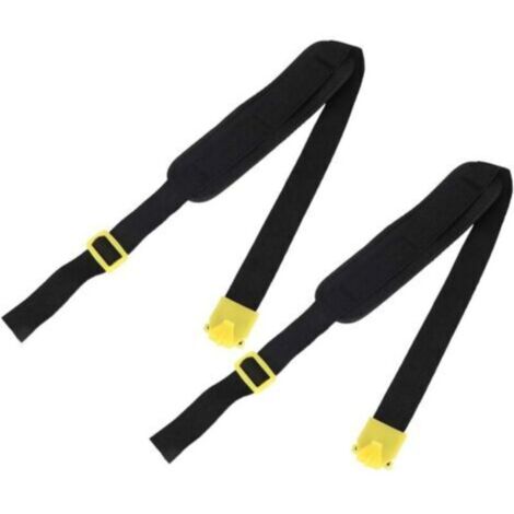 Un ensemble de 2 sangles interchangeables pour pulvérisateur à dos, bretelles réglables, adaptées aux pulvérisateurs agricoles manuels et aux accessoires de pulvérisation de jardin.