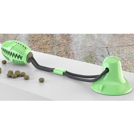 un Jouet Pour Chien Ventouse Vert, 46 Cm  9,5 Cm  6,3 Cm Jouet Multifonction Pour Animaux De Compagnie  Mcher Pour Chien