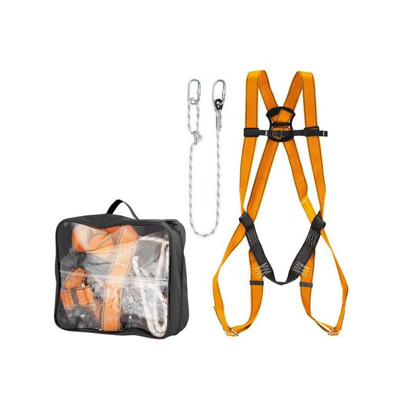 Harnais de sécurité neotools 97-100 - ligne de vie 2m + sac de transport