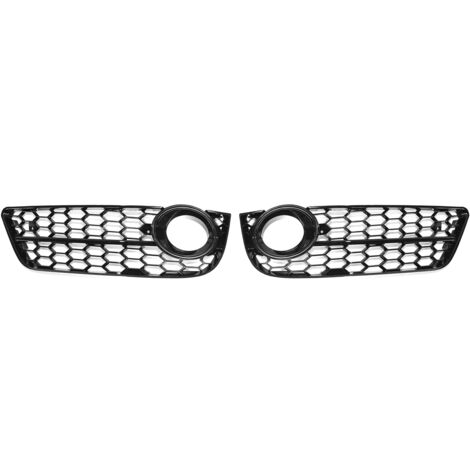 Un par de cubiertas estándar de rejilla de panal para faros antiniebla delanteros del Audi A5 2008-2011