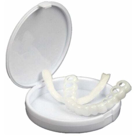 SNQ Un par de dentaduras postizas superiores e inferiores de alta calidad Instant Smile Comfort Fit Flex Dientes cosméticos Dentaduras postizas Carillas cosméticas de alta calidad Bdliv