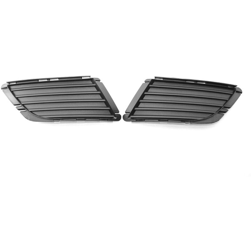 

Asupermall - Un par de rejillas antiniebla del parachoques delantero inferior del coche de repuesto para Vauxhall / Opel Corsa C 2003-2006,Negro