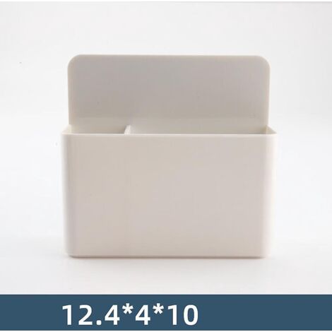 un Porte-stylo Magntique Blanc, Un Porte-marqueur Magntique De 12,4 Cm 4 Cm 10 Cm, Un Porte-stylo, Un Rcipient Magntique Pour Rfrigrateur, Un Ta
