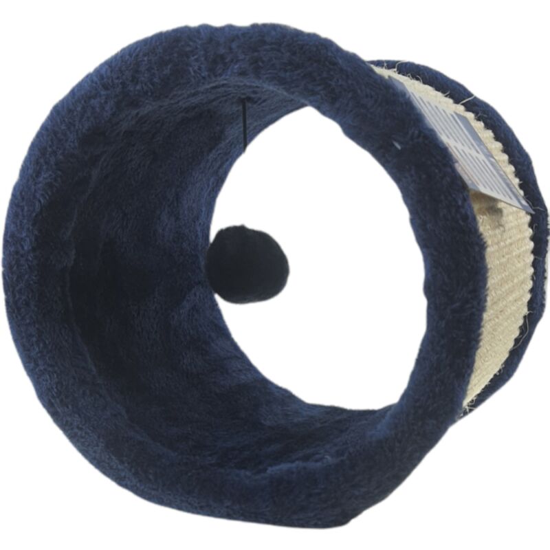

Un rollo rascador para gatos de 23x20cm - azul.