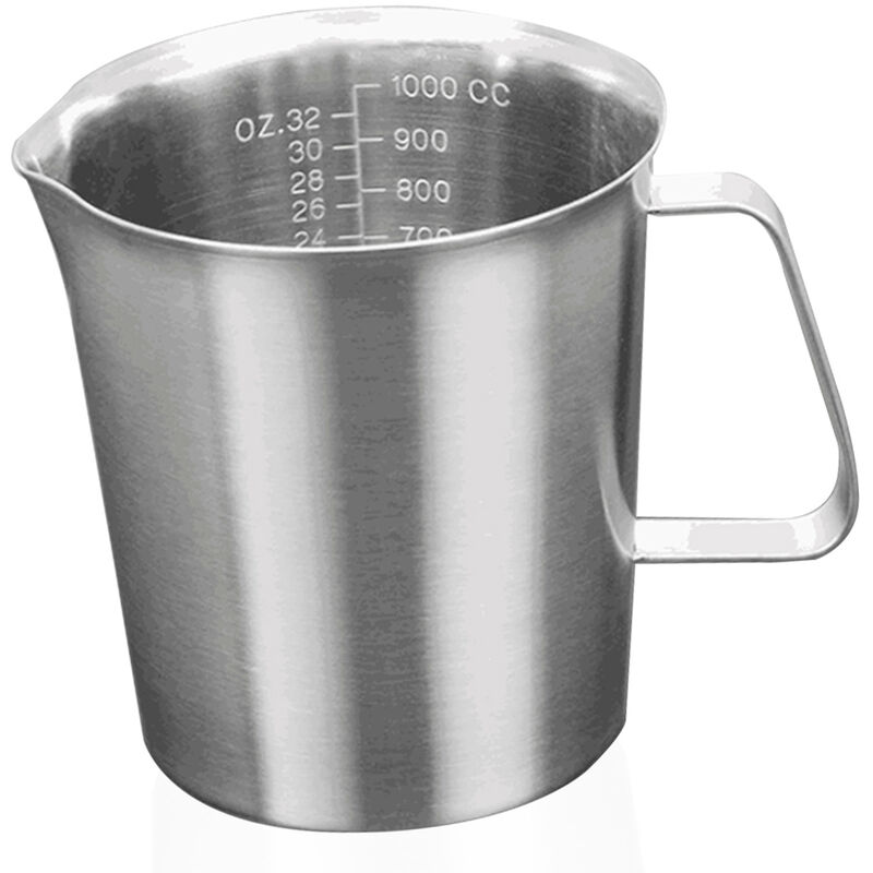 

Una jarra de leche de acero inoxidable, 1000ml