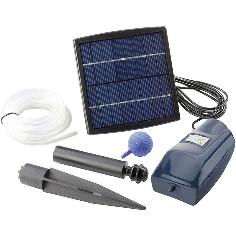 2974 Air Active Solar set 150 Aérateur de bassin solaire 150 l/h - Fiap
