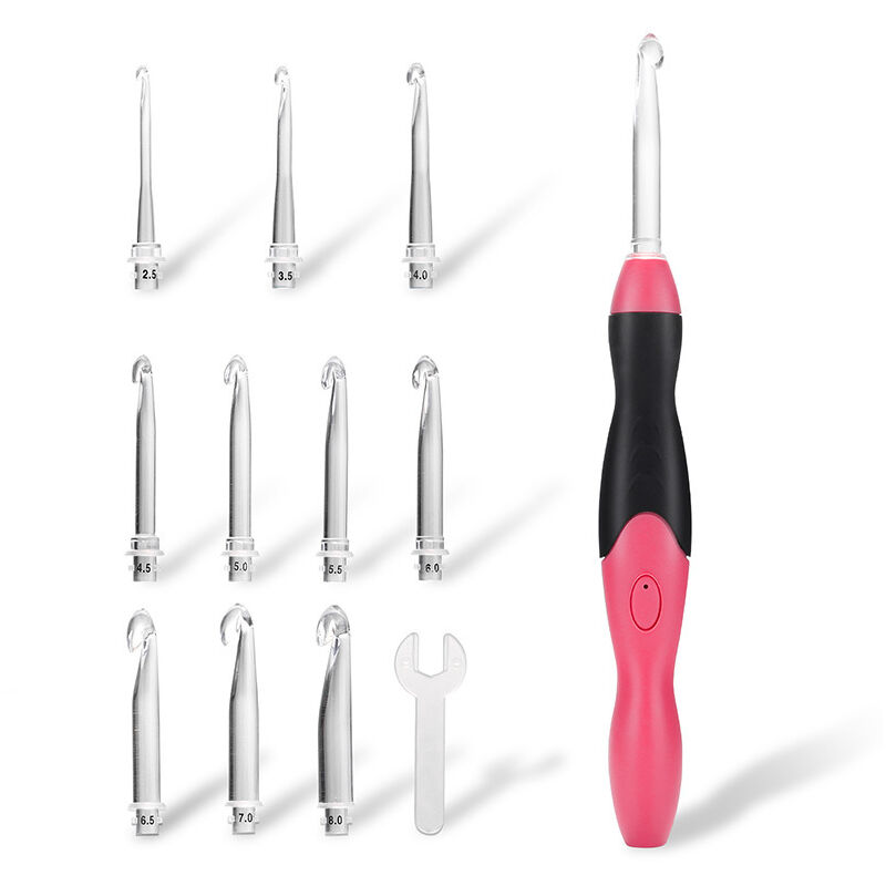 Uncinetti luminescenti a led 9 in 1 Set di