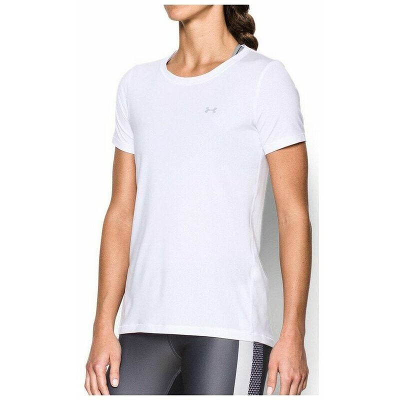 

Under Armour Camiseta de Manga Corta Mujer Under Armour 1285637-100 Blanco M