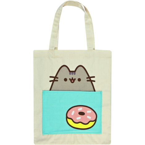 Undercover Pusheen Baumwolltasche – Perfekt zum Einkaufen und für den Alltag