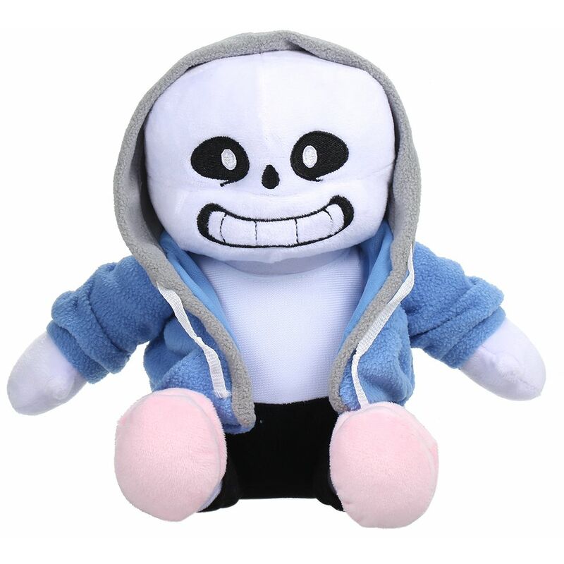 

Undertale Peluches Fish Sister Sunflower Sans y Papyrus Almohada Figura Regalo para ninos sans