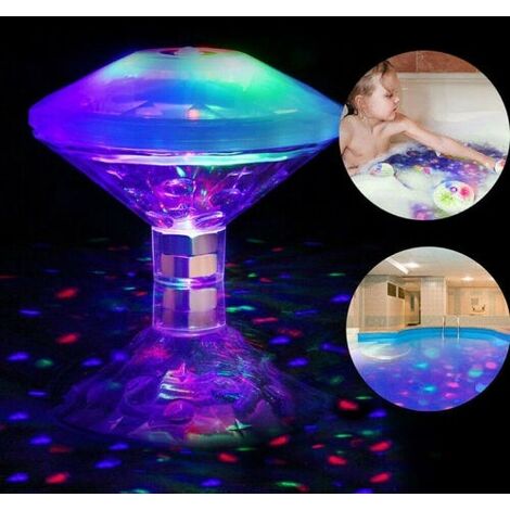 main image of "Underwater LED Pool Lighting Bathtub Lighting Waterproof RGB Swimming Pool Lighting with 7 Modes for Garden Fountain Tub Disco Party Lights"