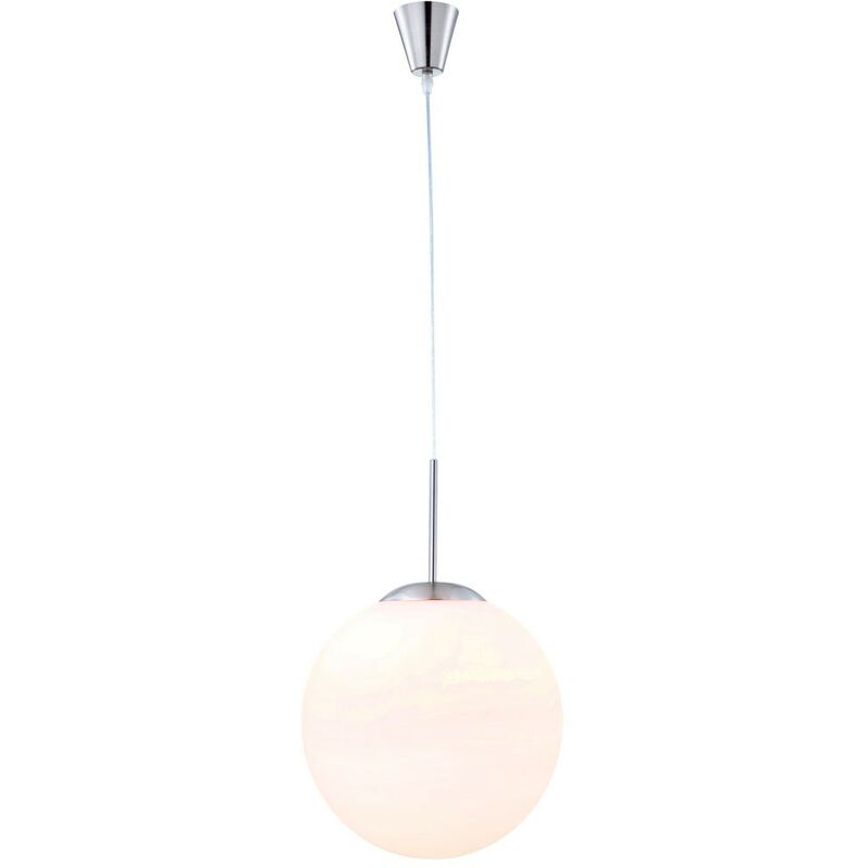Etc-shop - Lampe à suspension LED 9,5 watts lampe suspendue chambre design d'éclairage boule opale