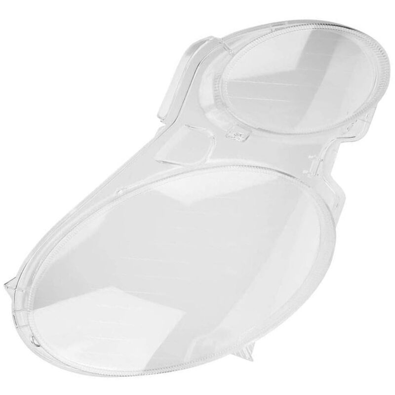 Sjlerst - Une paire de couvercles de remplacement de lentilles transparentes de phare, pour Benz W211 E350/300/200 2002 – 2008 lR