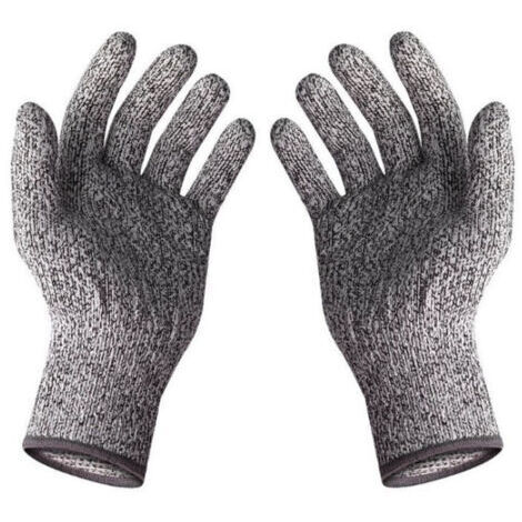 Une paire de gants anti-coupure grade 5, cuisine de qualité alimentaire protection anti-coupure abattage jardinage pêche gants
