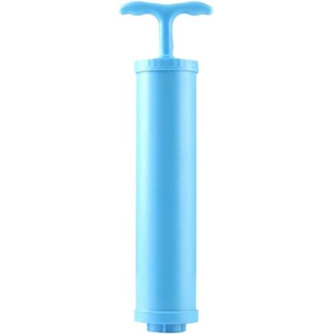 Une pompe à vide manuelle de 25 mm de diamètre, simple à utiliser, avec accessoires manuels pour sacs de rangement sous vide