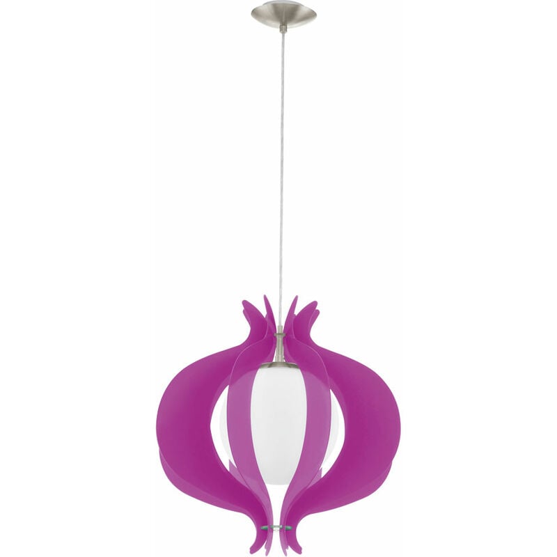 Suspension suspension plafonnier E27 boule de verre Eglo 92948 Violet
