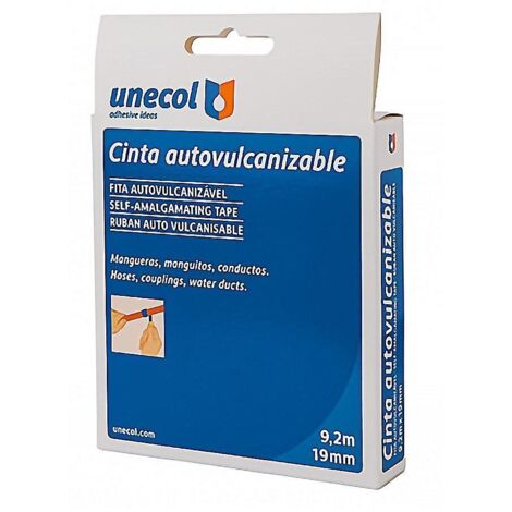Unecol Cinta tapa fugas 8443 Autovulcanizable 9Mt x 19mm