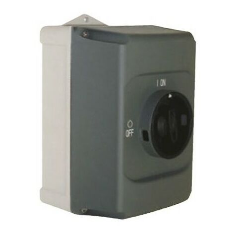 Unelvent 709954 - commande m/a + disjoncteur magnetotherm pour moteur 1 vitesse int max 0.40a