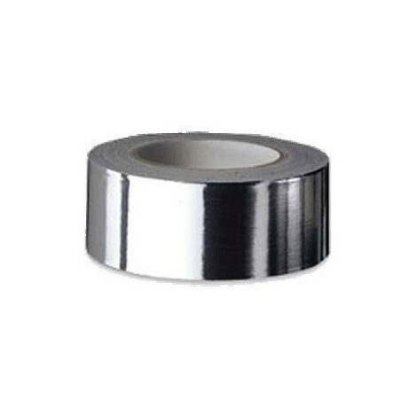 Unelvent – Bande adhésive aluminium 10m x 50mm – Pour réseaux de ventilation et isolation – Résistance thermique -40°C à +100°C – 990713