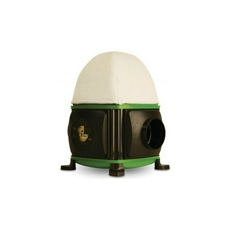 Unelvent – Caisson de répartition VMC Pulsive Ventil Roof 9W – Débit 250 m³/h – Niveau sonore 28 dB(A) – 600498 - ROOF 1 S