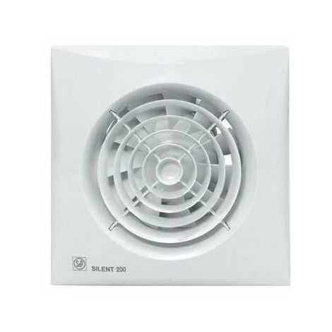 Unelvent – Extracteur d'air ultra-silencieux 180 m3/h – Temporisation 1 à 30 min – Hygrostat réglable 60 à 90% – Pour salles de bains et toilettes