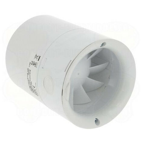 Unelvent – Extracteur de conduit silencieux 100m3/h – Débit d’air 100 m3/h – Niveau sonore 37.5 dB – Installation facile