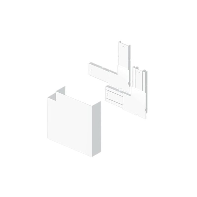 Unex - 93224-2 U24X Flat Angle - 50 mm Height x 150 mm Width - White