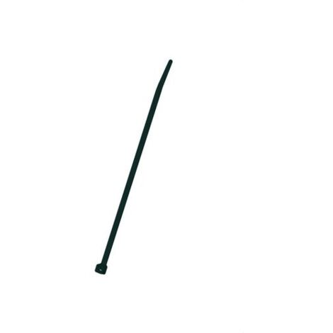 Unex Abrazadera de cableado negra de poliamida 2,5x190 mm