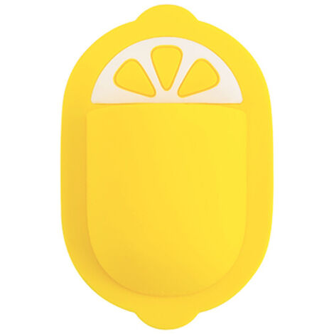 Ungebrandeter Silikon-Aufbewahrungsorganizer, Wandhalterung mit Fernbedienung, Pfotenabdruck-Design, 17,5 x 12,8 cm, weiß, braun, gelb, grün, 1 Stück