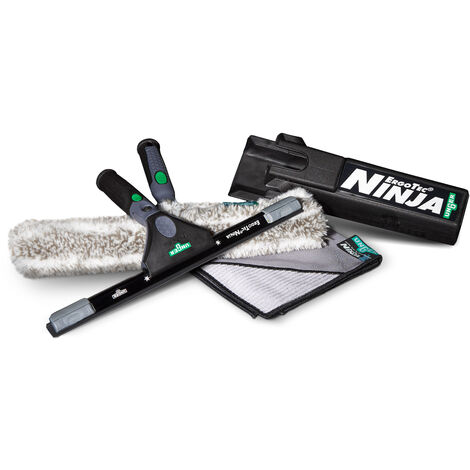 Unger Ninja Premium Glasreiniger-Set 35 cm Top Performance Produkte 4-tlg