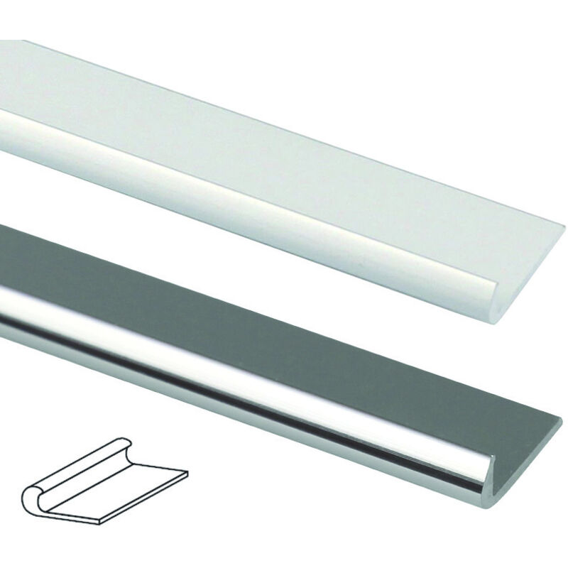 Profilo Unghietta Da 2 Metri Argento Mm 22x1 Arcansas