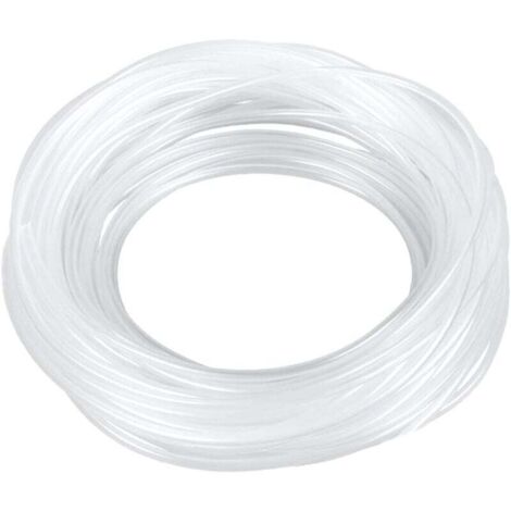 Ungiftiger Silikonschlauch, 4 mm/5,6 mm x 10 Meter, für Luftschläuche, flexibler PVC-Schlauch, ideal für Tanks und Aquarien