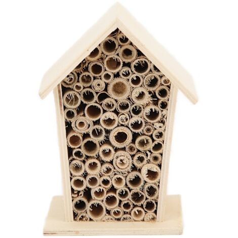 Ungiftiges, langlebiges und umweltfreundliches Insektenhotel aus Holz für den Garten
