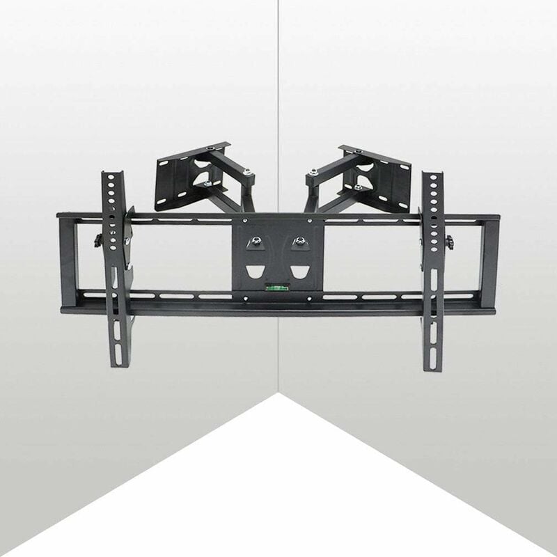 

Soporte TV Pared 32'-65' LED/LCD/Plasma Soporte Televisión Articulado para Esquina - Inclinable y Giratorio - Carga hasta 35kg - VESA 600x400 - con