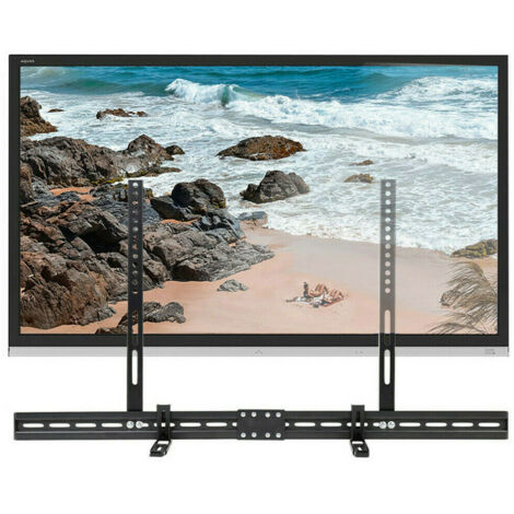 Unho – Support barre de son mural pour TV – VESA 100x100 à 400x700mm – Charge max 6kg – Installation facile – Compatible avec Samsung, Sony, LG - 100x100-400x700mm